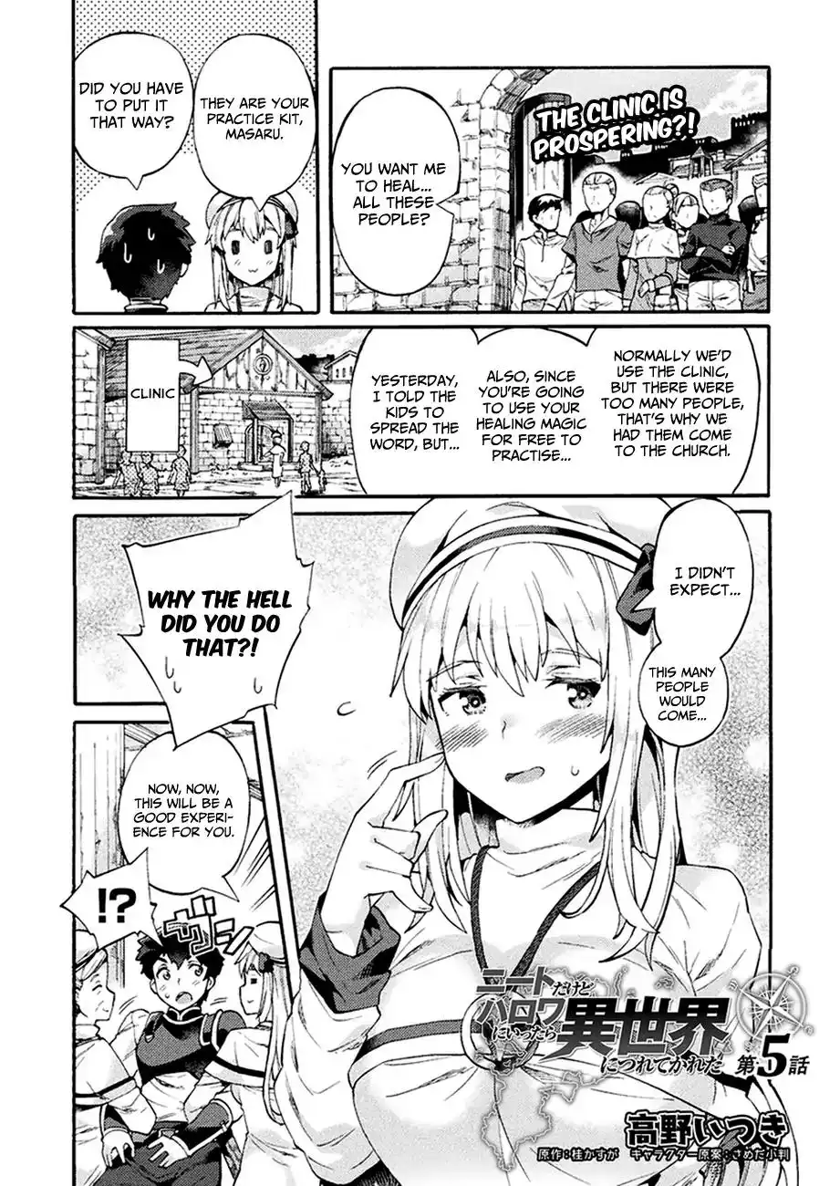 NEET dakedo Hello Work ni Ittara Isekai ni Tsuretekareta Chapter 5 2